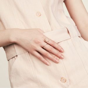 Mejuri 360 Ring. 14k solid gold